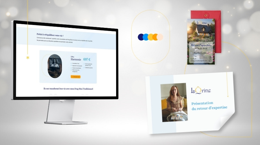 Présentation de la réalisation web : Lôrine - Tarot de Marseille et Feng Shui Présentation de la réalisation web : Lôrine - Tarot de Marseille et Feng Shui